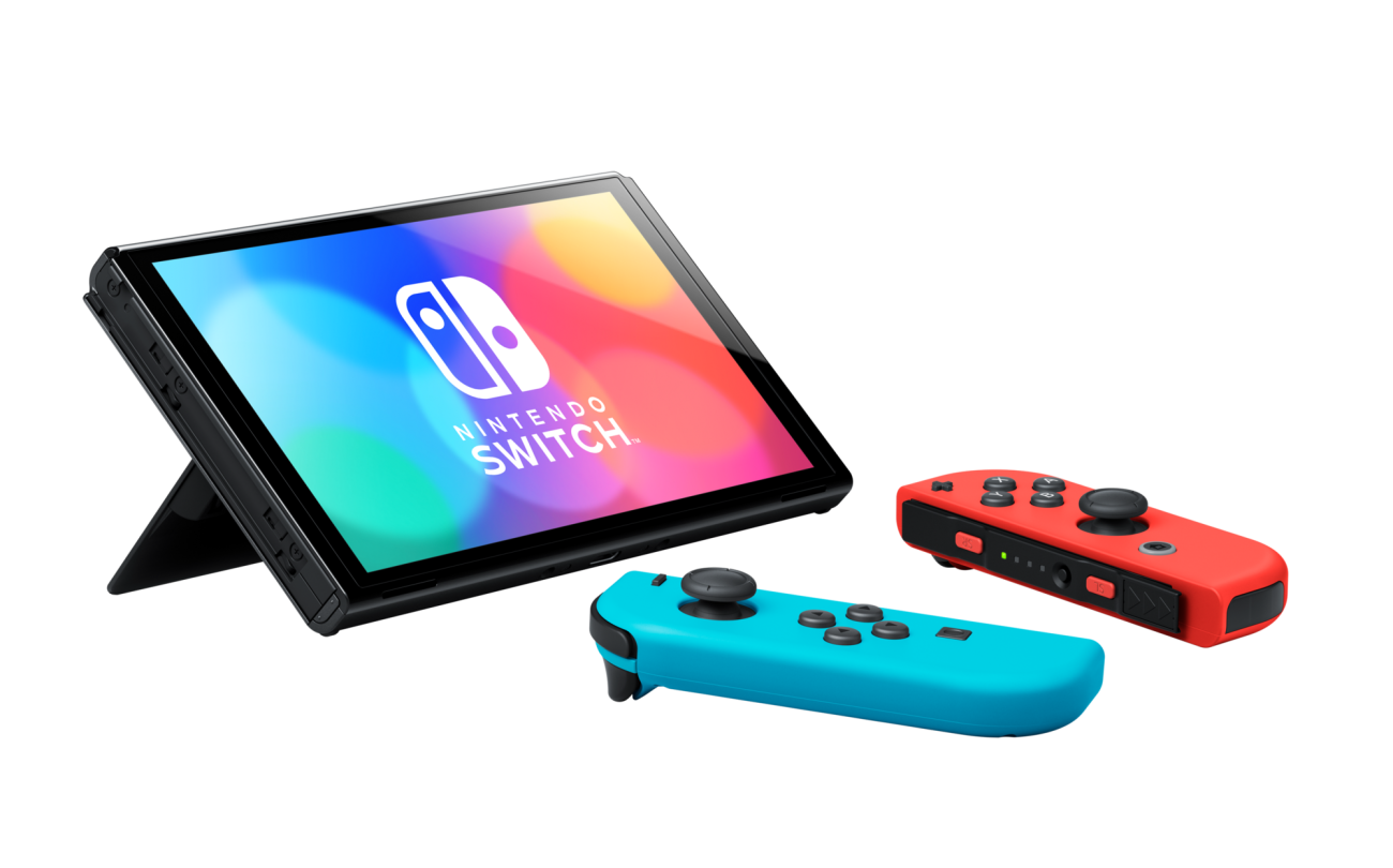 Nintendo Switch Console OLED Wit Mario Kart 8