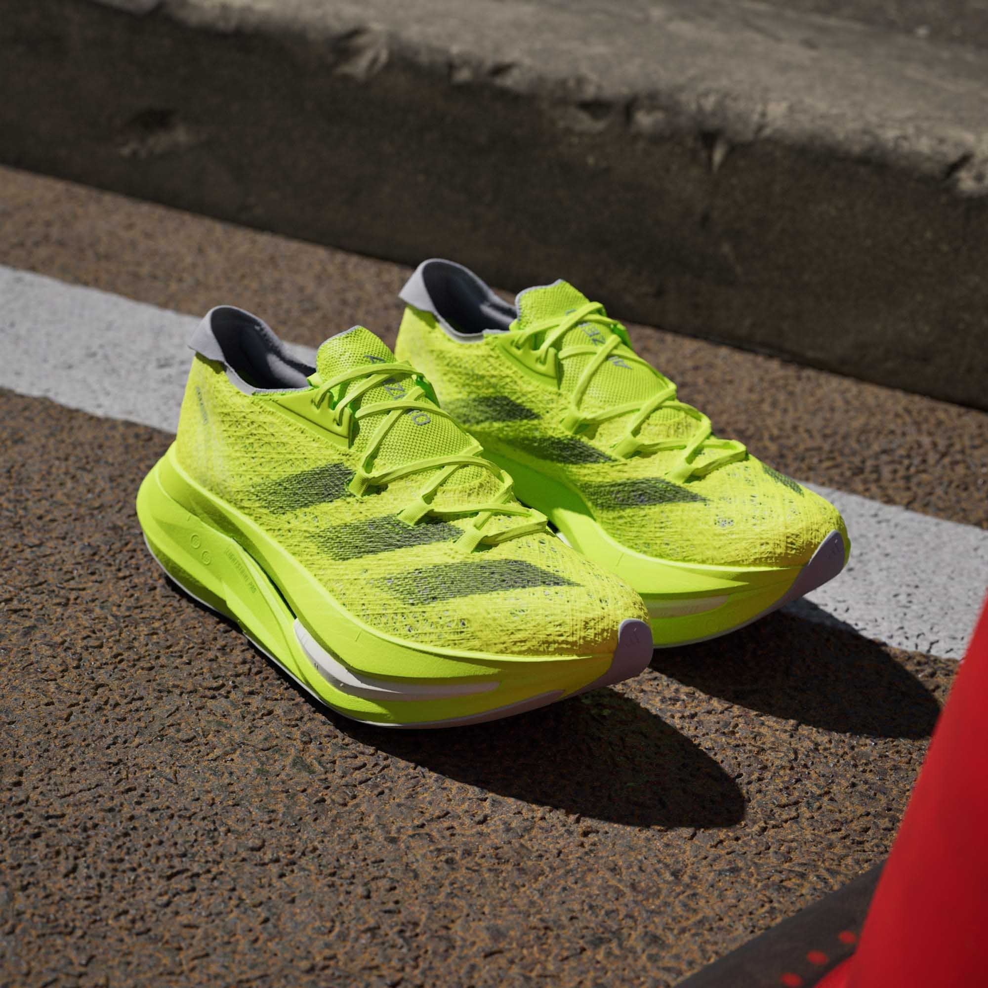 Adizero Prime X 2.0 Strung Unisex Lucid Lemon/Core Black/Hail Silver