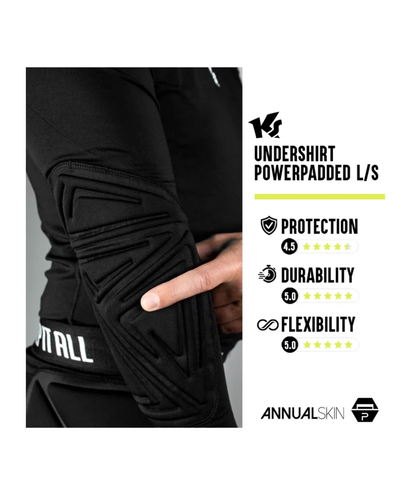 KEEPERsport Unterziehshirt PP LS Schwarz F991