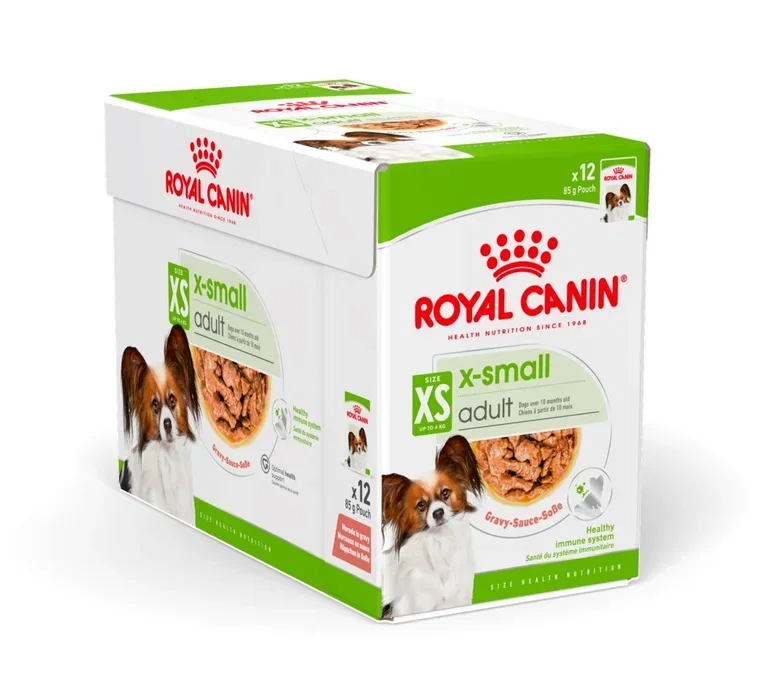 Royal Canin Royal Canin X-Small Adult biter i saus 85g 12x85 g