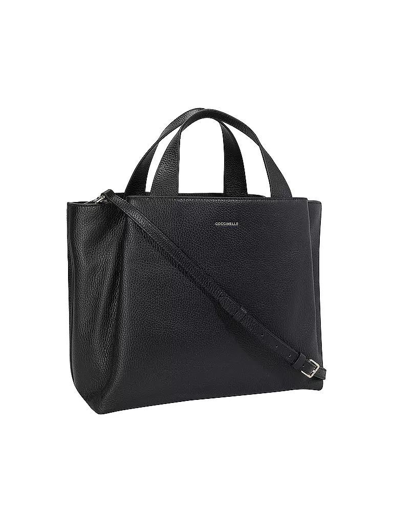 COCCINELLE Ledertasche - Henkeltasche COCCINELLEMALORY schwarz
