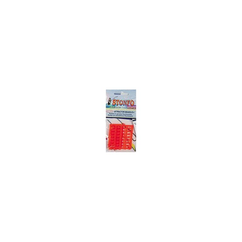 Perle Stonfo Caoutchouc Fluorescente