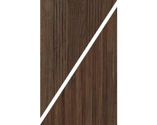 Vlonderplank van grenenhout, drukgeïmpregneerd, massief profiel, gegroefd/messing en groef, 28x145x3000 mm, donkerbruin