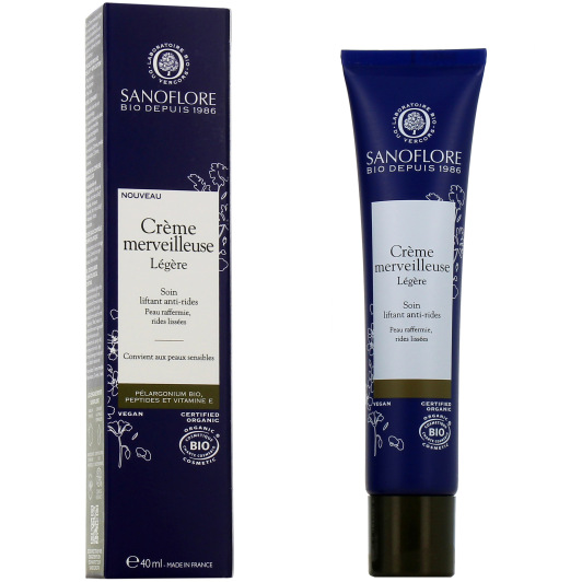 Crème anti-rides Sanoflore Merveilleuse Légère