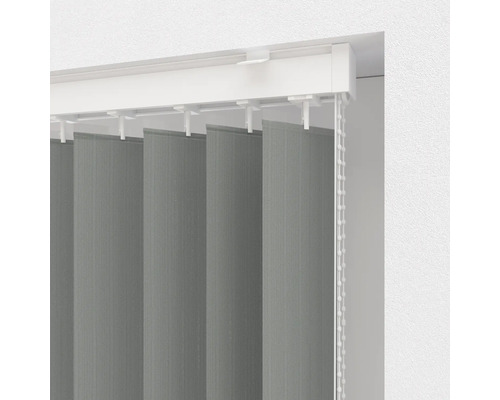 Soluna lamellenset Line grijs 40x260 cm