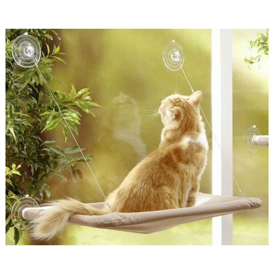 Hamac de fenêtre pour chat : 33 cm x 54 cm