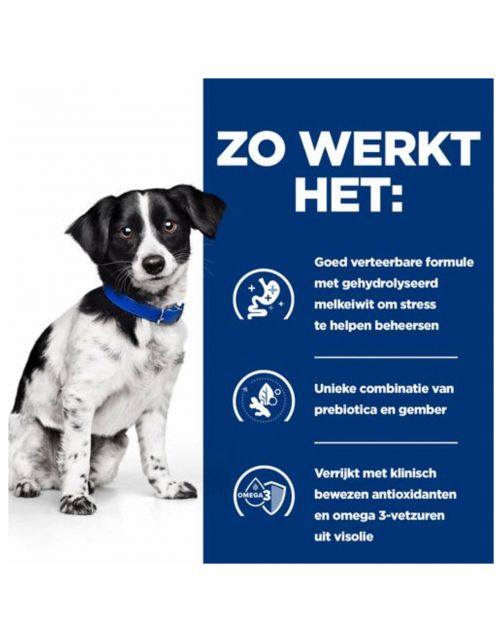 Hill's Prescription Diet I\/D Stress Mini Digestive Care Zak Kip - Hondenvoer