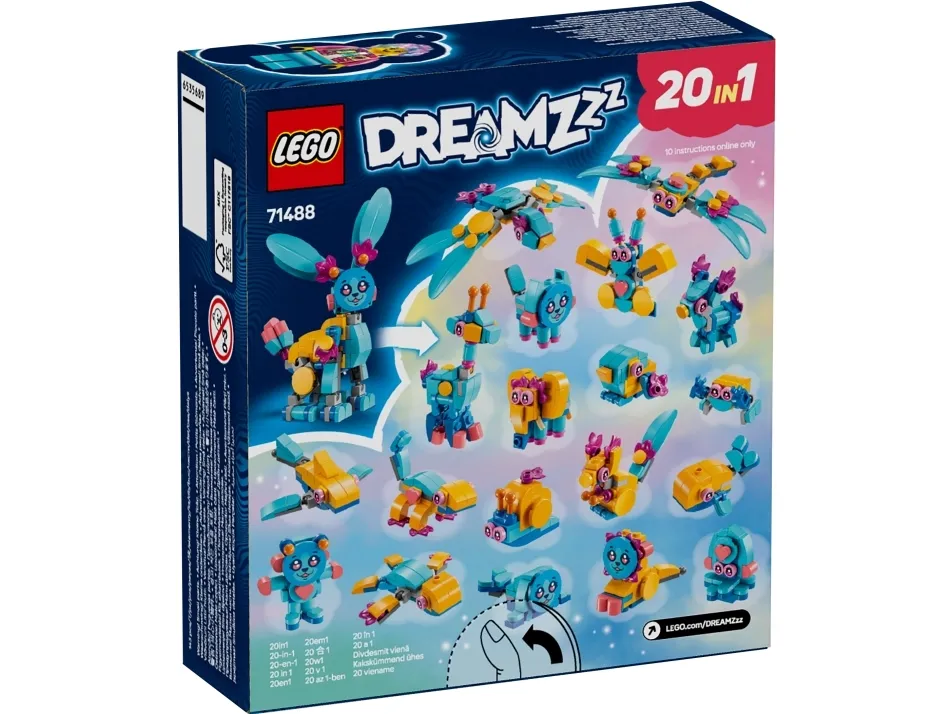 LEGO DREAMZzz 71488 Bunchus kreative dyreeventyr
