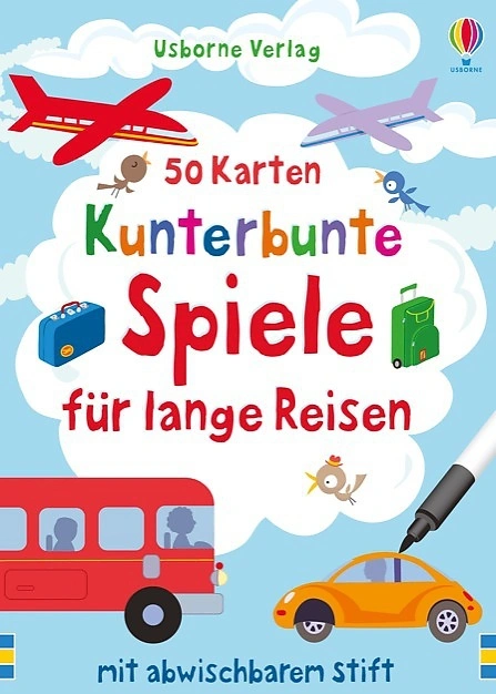 50 Karten – Spiele für lange Reisen