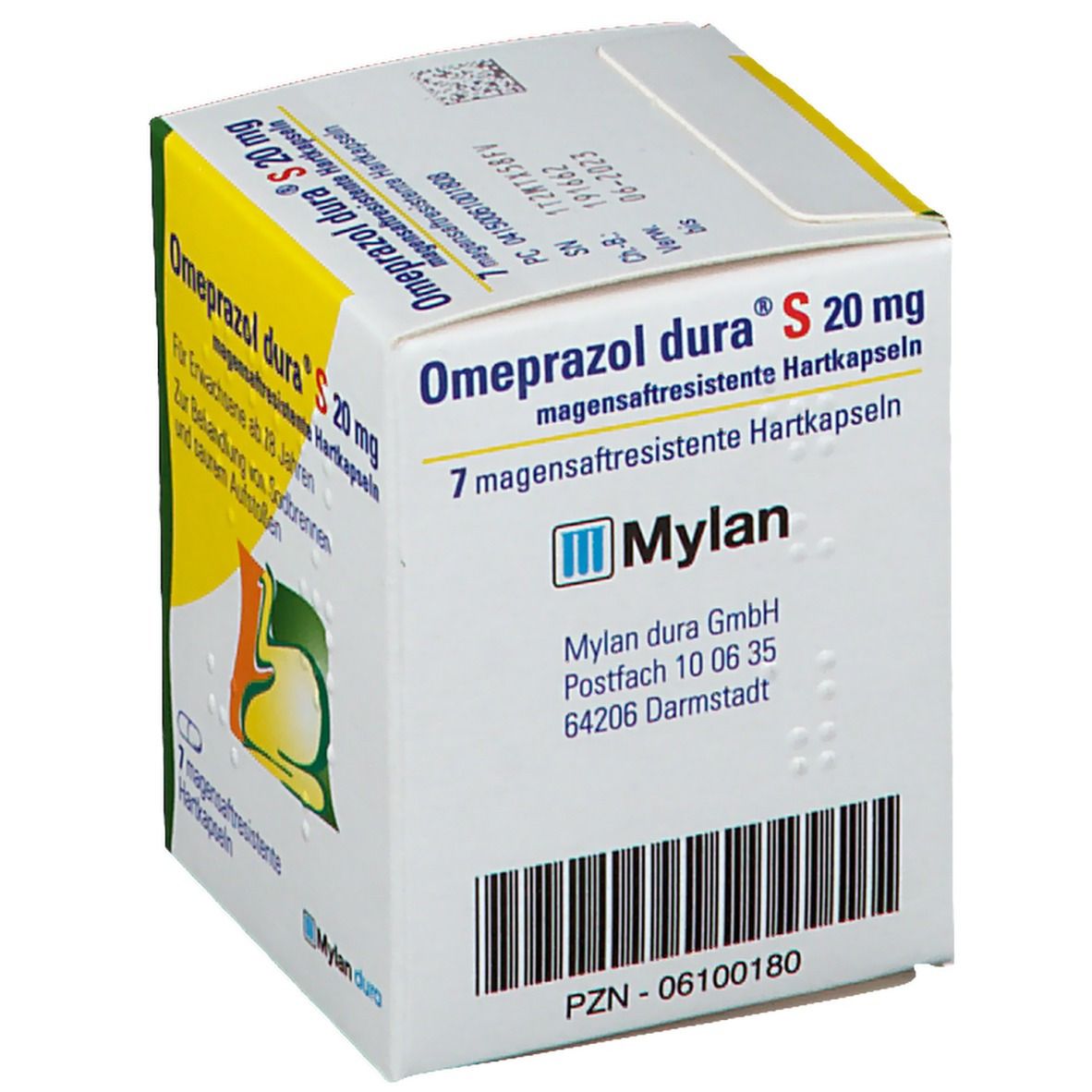 Omeprazol dura® S 20 mg Kapseln