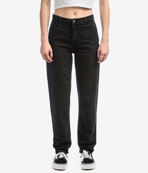 Carhartt WIP W' Pierce Pant Maverick Jeans women (black stone washed)