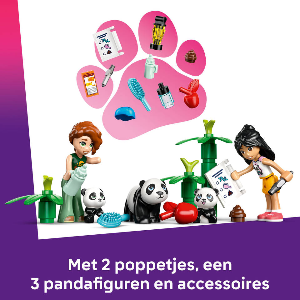 LEGO Friends de pandaopvang 42648