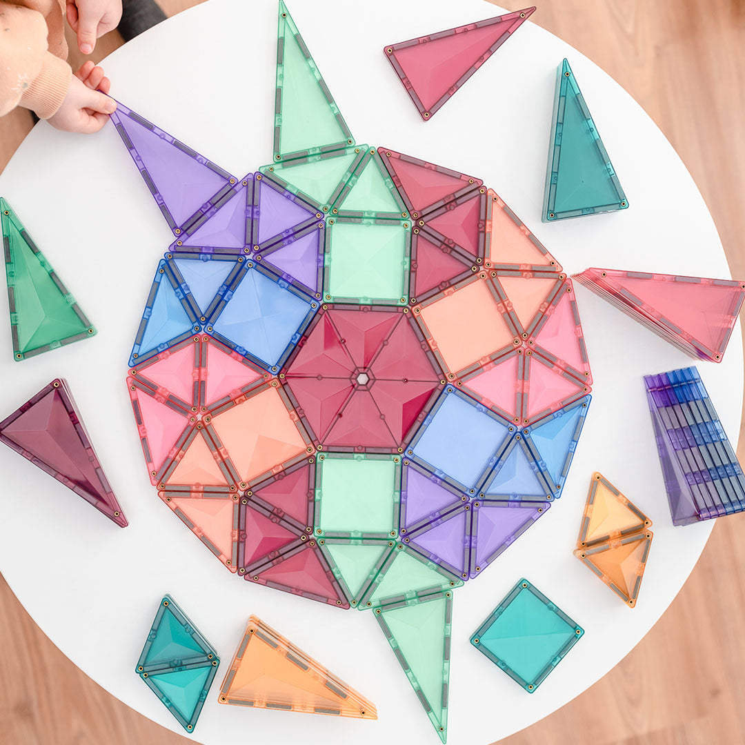 Connetix magnetische tegels mega pastel 202st