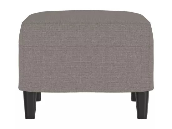 Repose-pied Taupe 60x50x41 cm Tissu