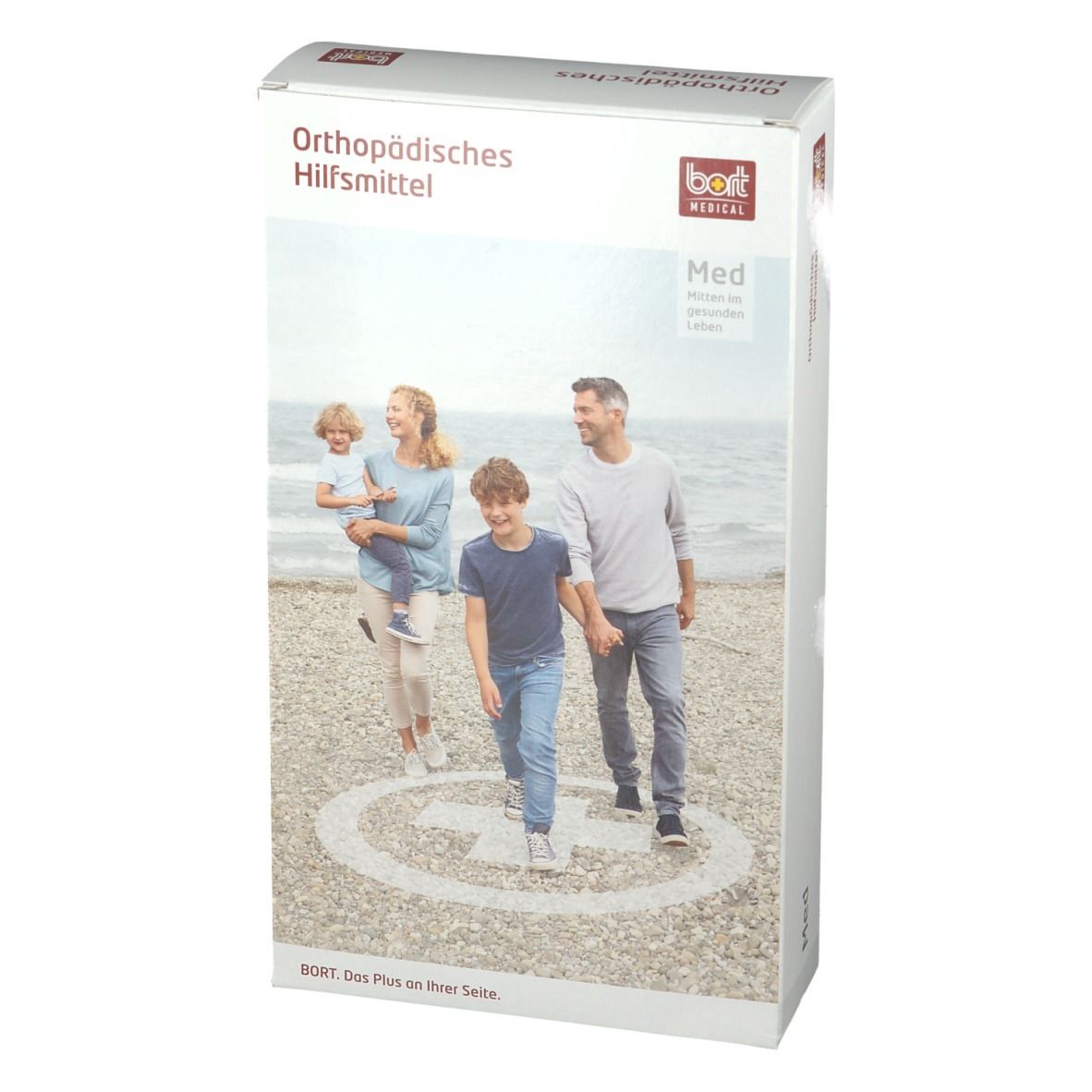 BORT Elastischer Rippengürtel für Damen Gr. L weiß