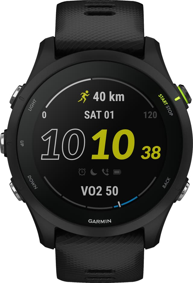 Garmin Forerunner 255 Music sportsur (sort)