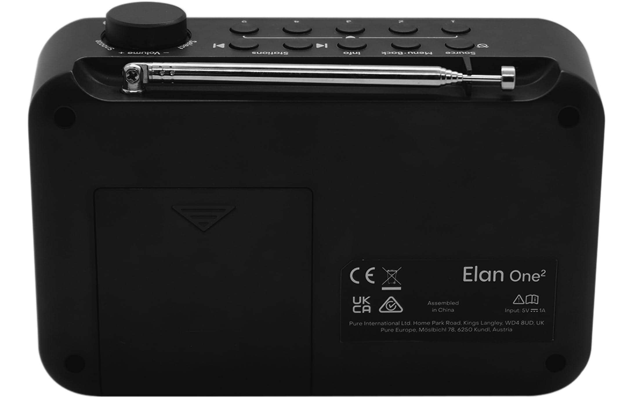 Pure Digitalradio (DAB+) »Radio Elan One2 Schwarz« (Bluetooth Digitalradio (DAB+) | FM-Tuner )