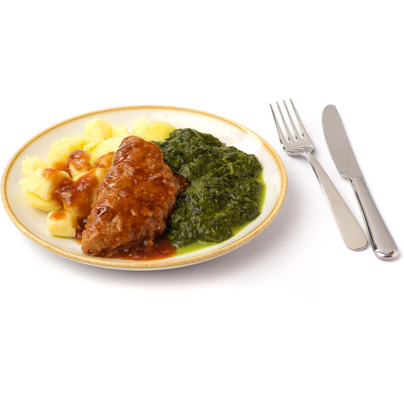 AH Cordon bleu met spinazie