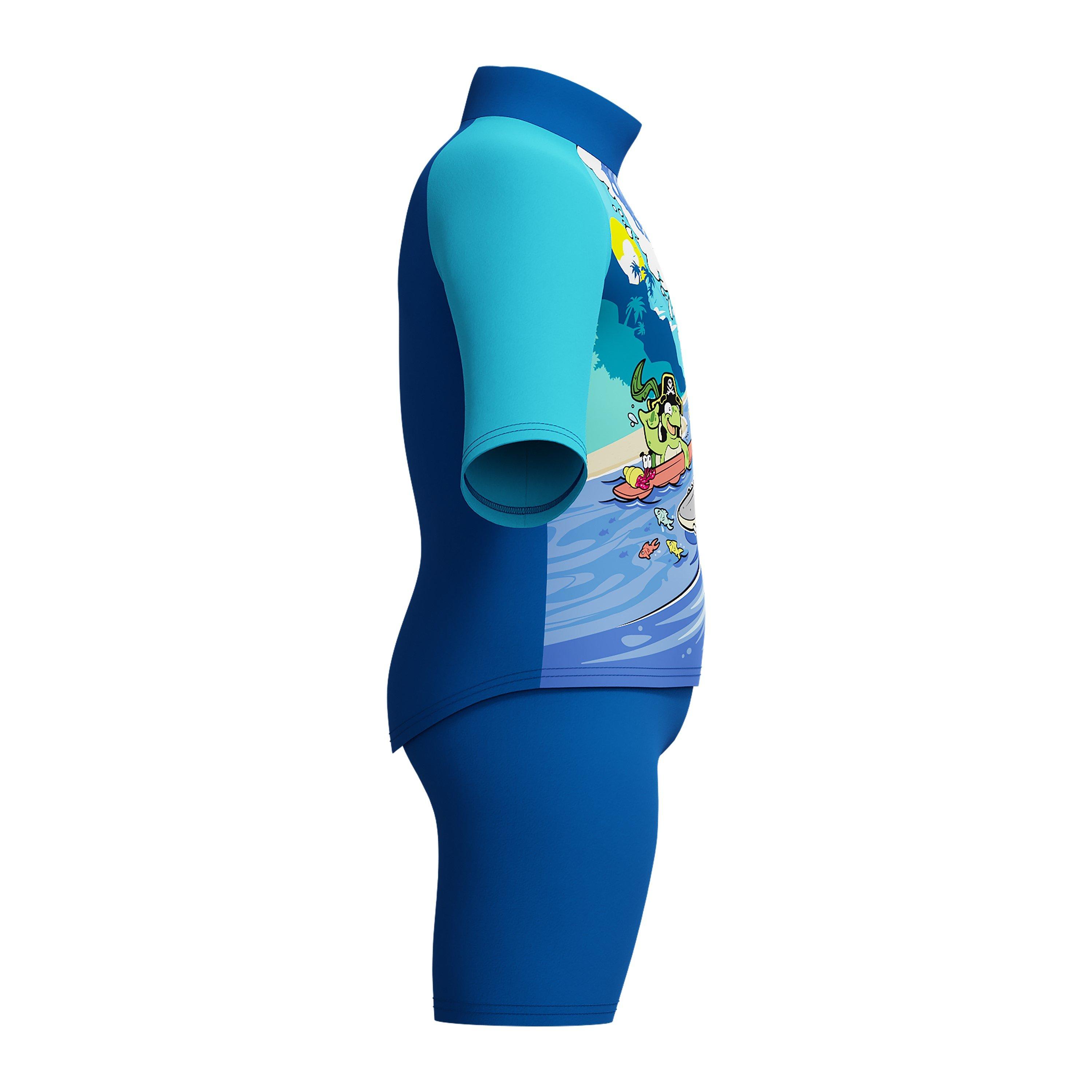 Speedo Boys Learn To Swim Sun Protection Top And Short