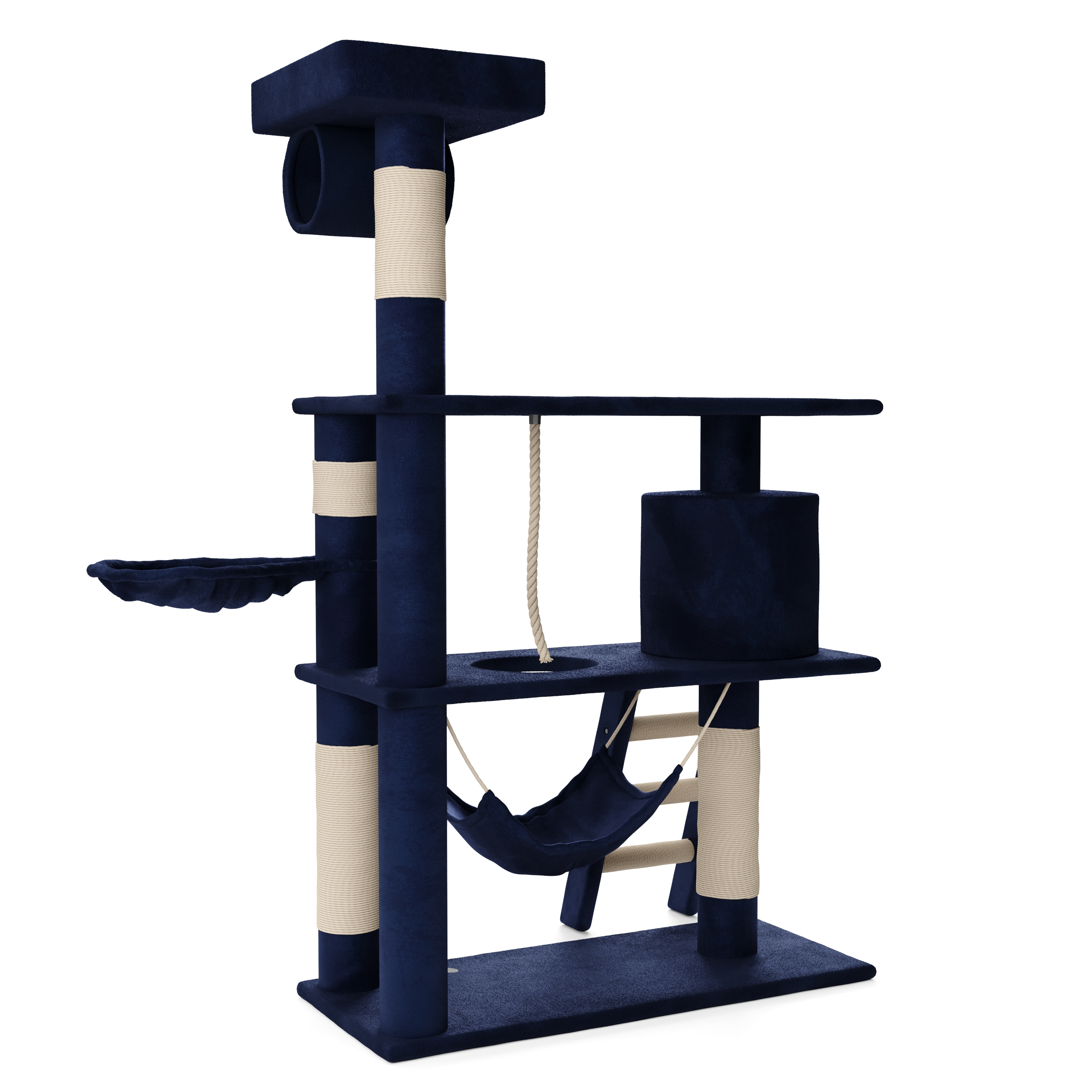 Katzenbaum SIMBA 141 cm blau