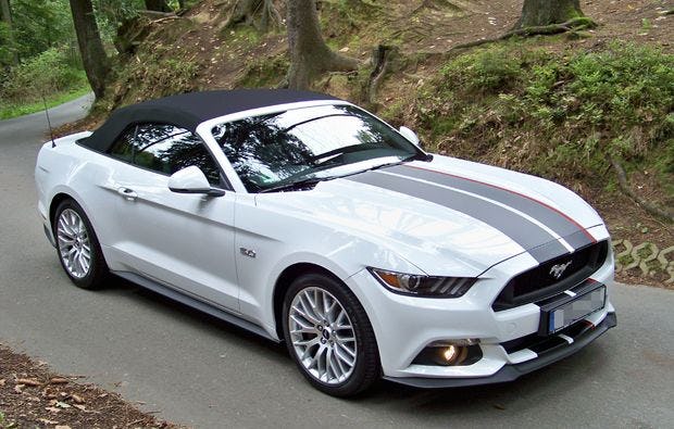 Mustang GT Cabrio Wochenende - Frankfurt