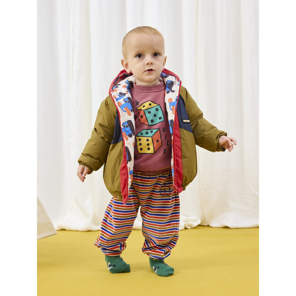 Køb Bobo Choses Multicolor Doggy Mate All Over Vendbar Jakke