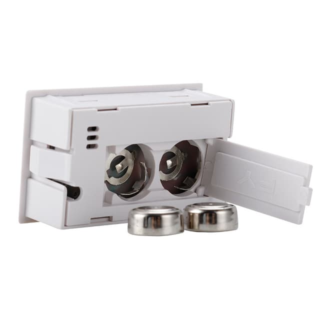 Mini digitalt hygrometer / termometer 5-pak Hvid