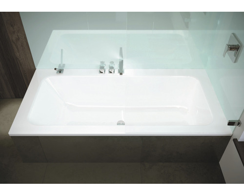 KALDEWEI Puro Set Wide 667 ligbad, 75 x 170 cm, alpinewit glanzend, 261000010001