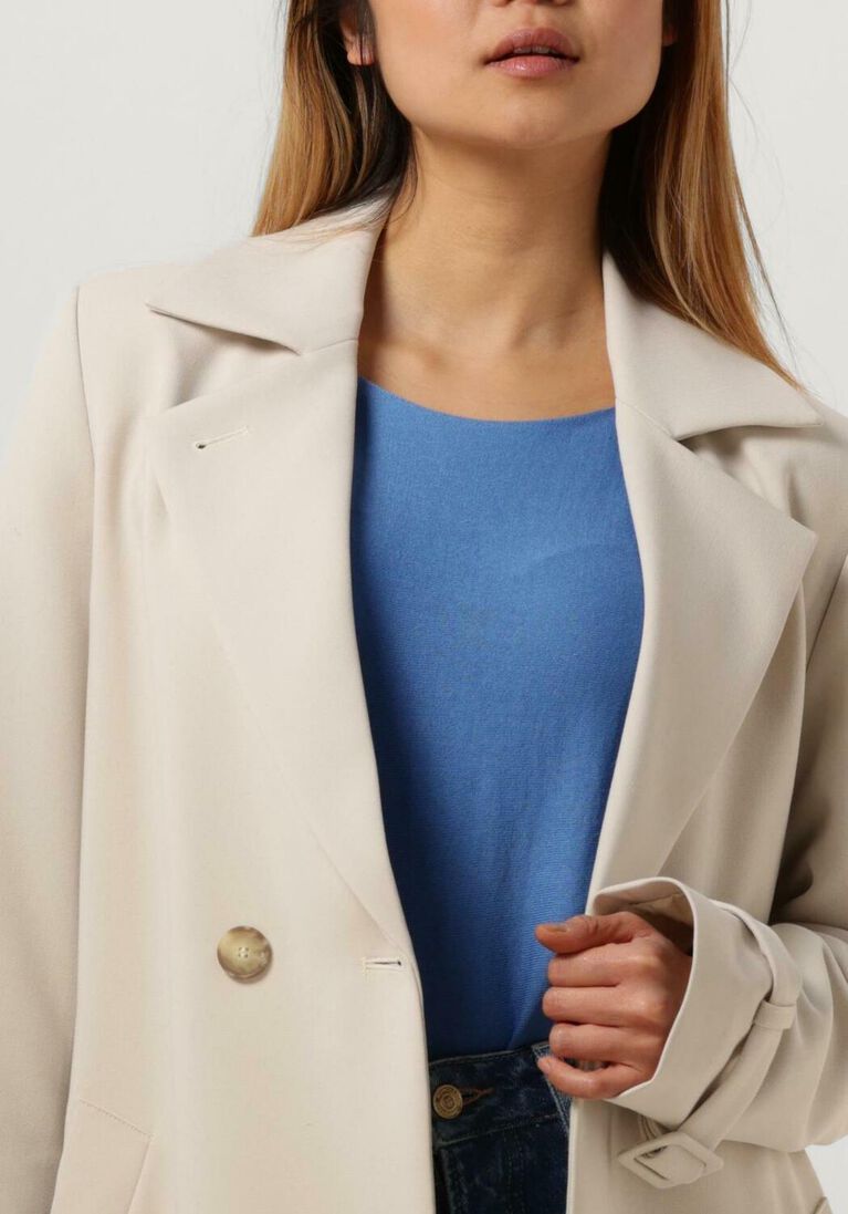BEAUMONT zand beaumont  blazer coat