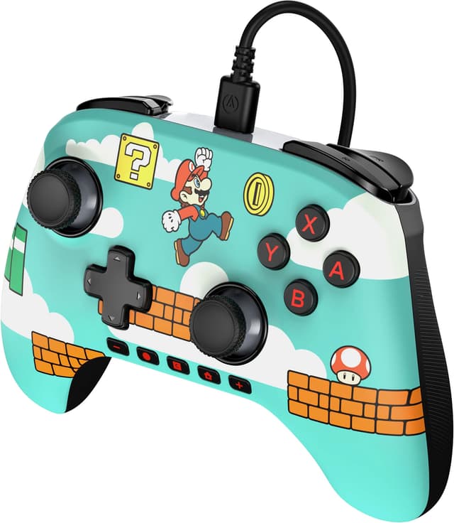 PowerA Switch 2 kablet gamepad (mario)