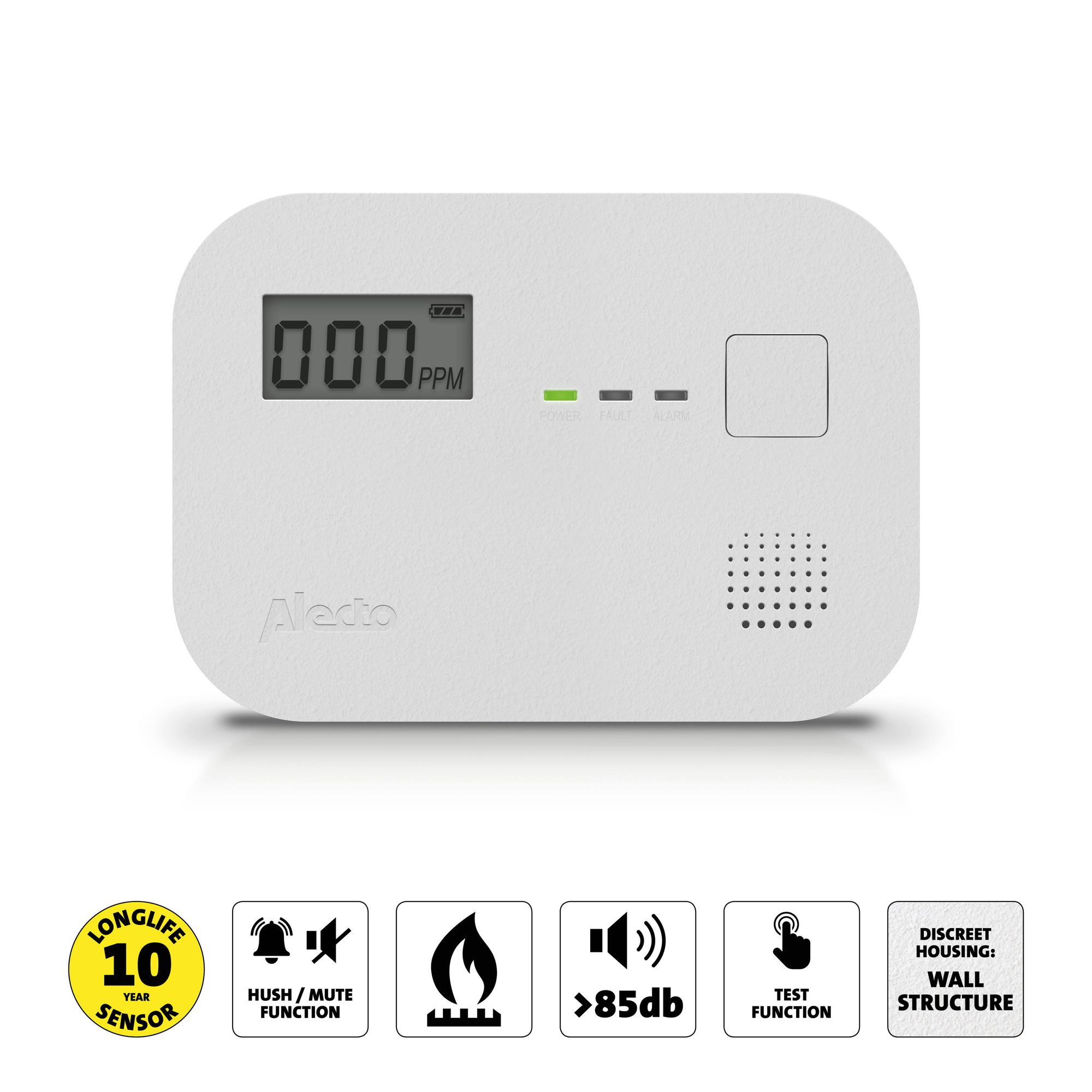Alecto COA3920 Koolmonoxidemelder