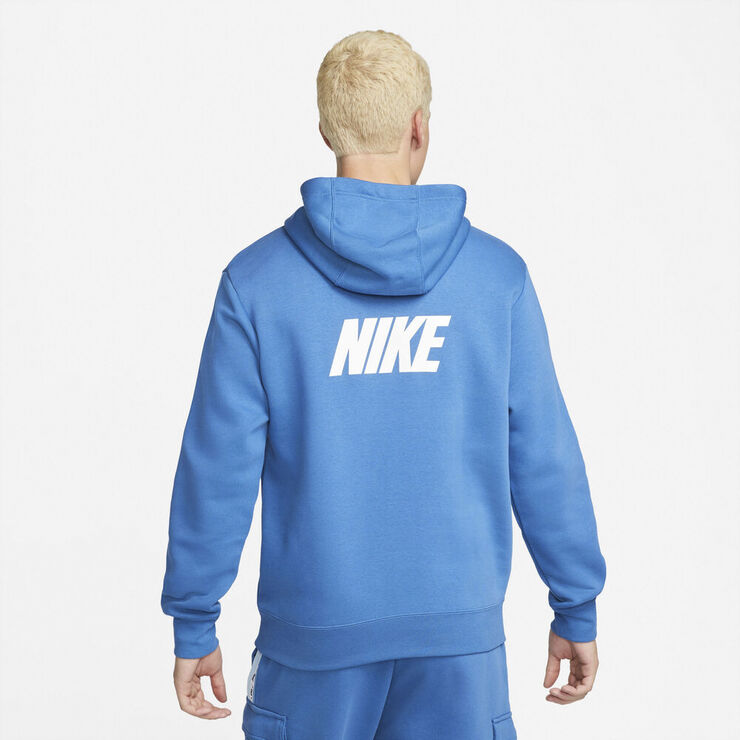 Nike Sportswear Fleece Haettetroje Blå