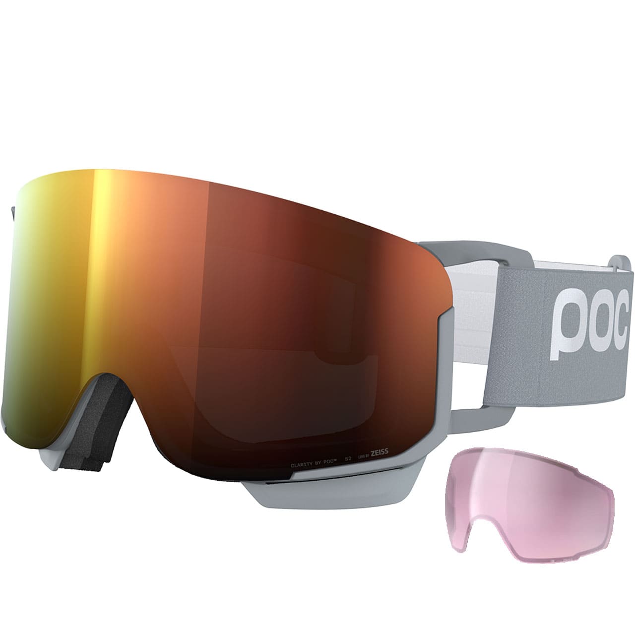 POC Nexal Mid granit grey/partly sunny orange   Ersatzscheibe | POC Skibrillen | POC | P | MARKEN | XSPO