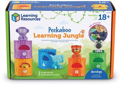 Learning Resources Pedagogisk Lekesett Peekaboo Jungel