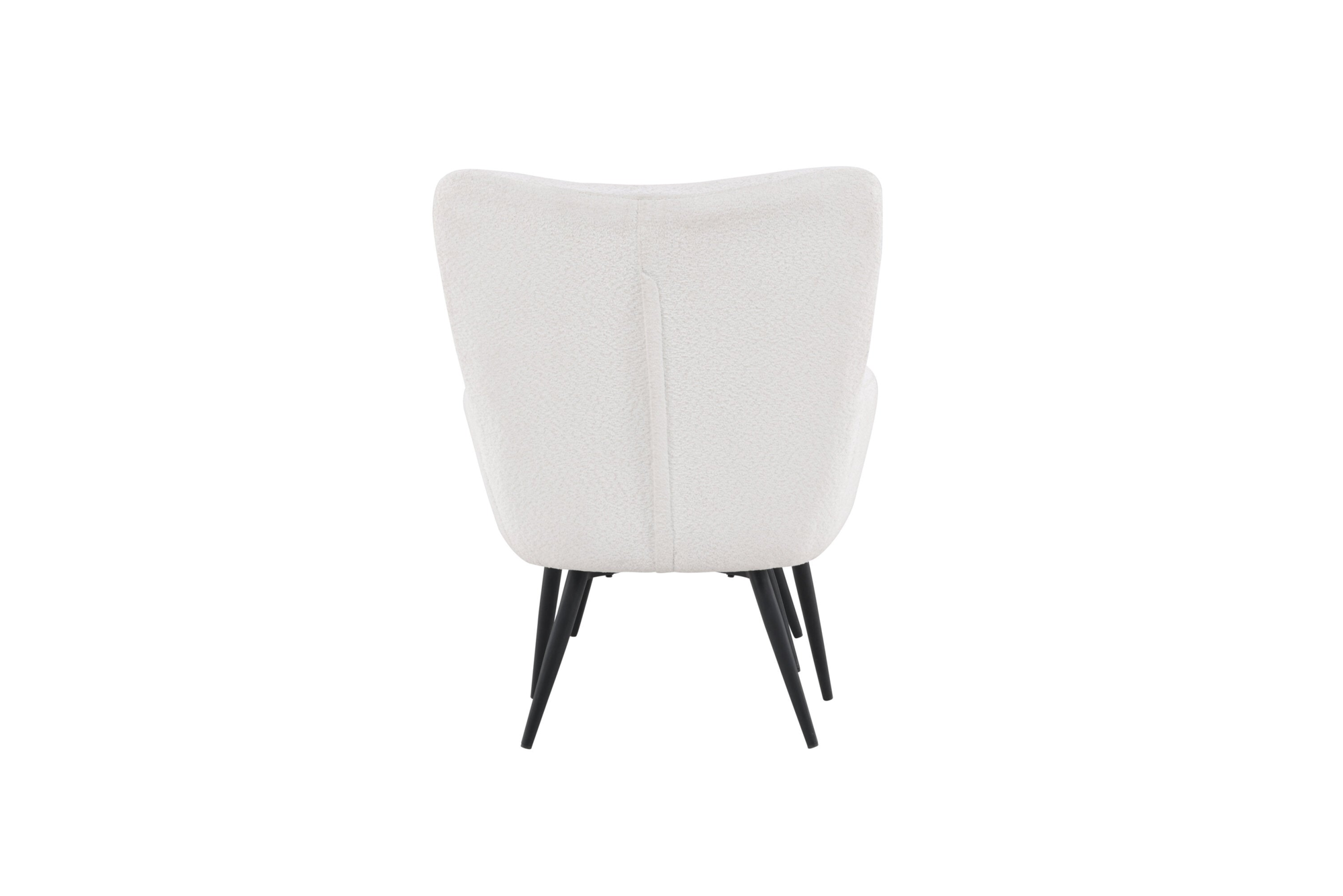 Malo Fauteuil - Wit bouclé