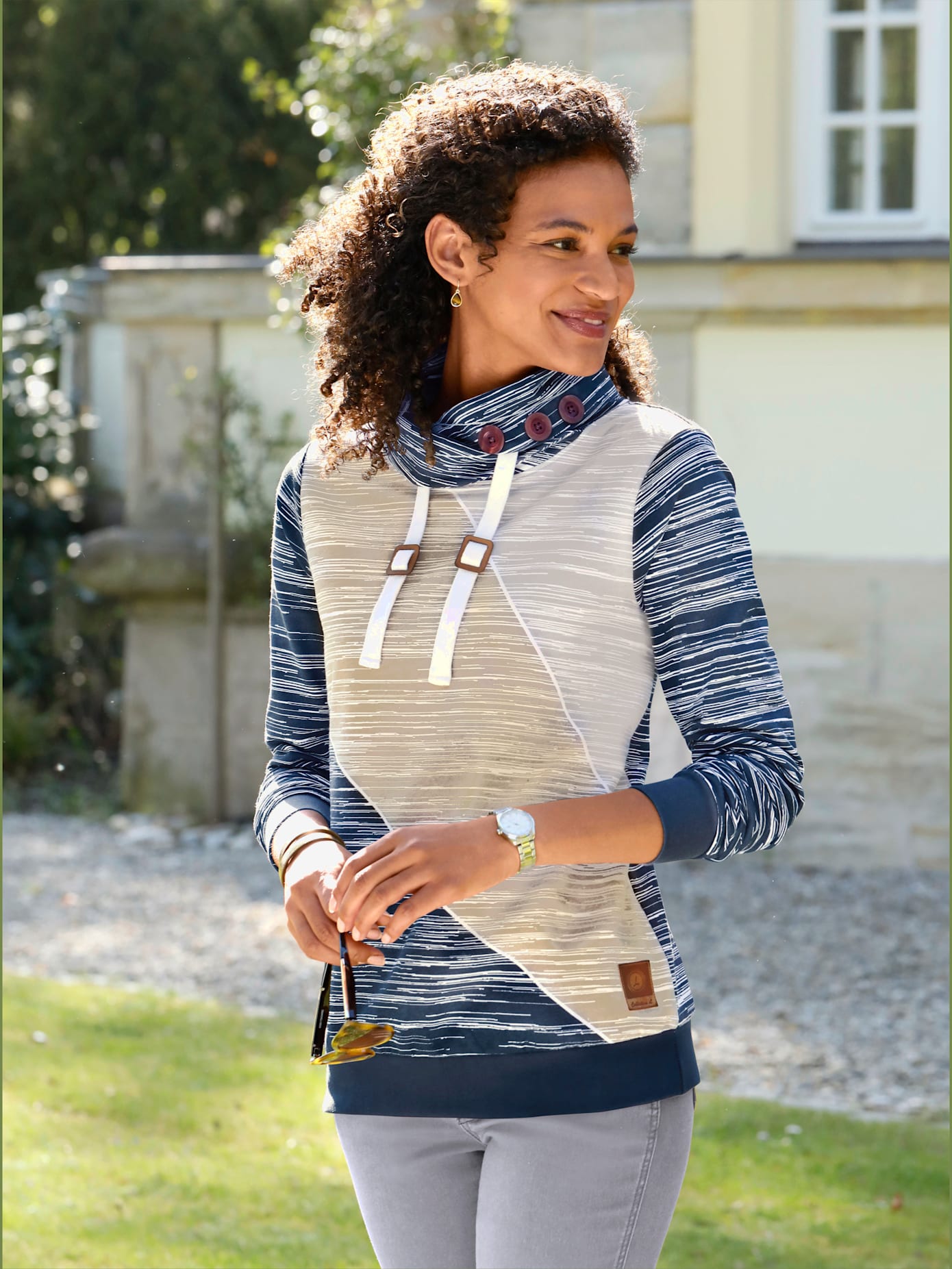 Sweatshirt pur coton