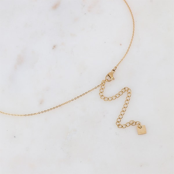 Collier Will - Acier inoxydable doré