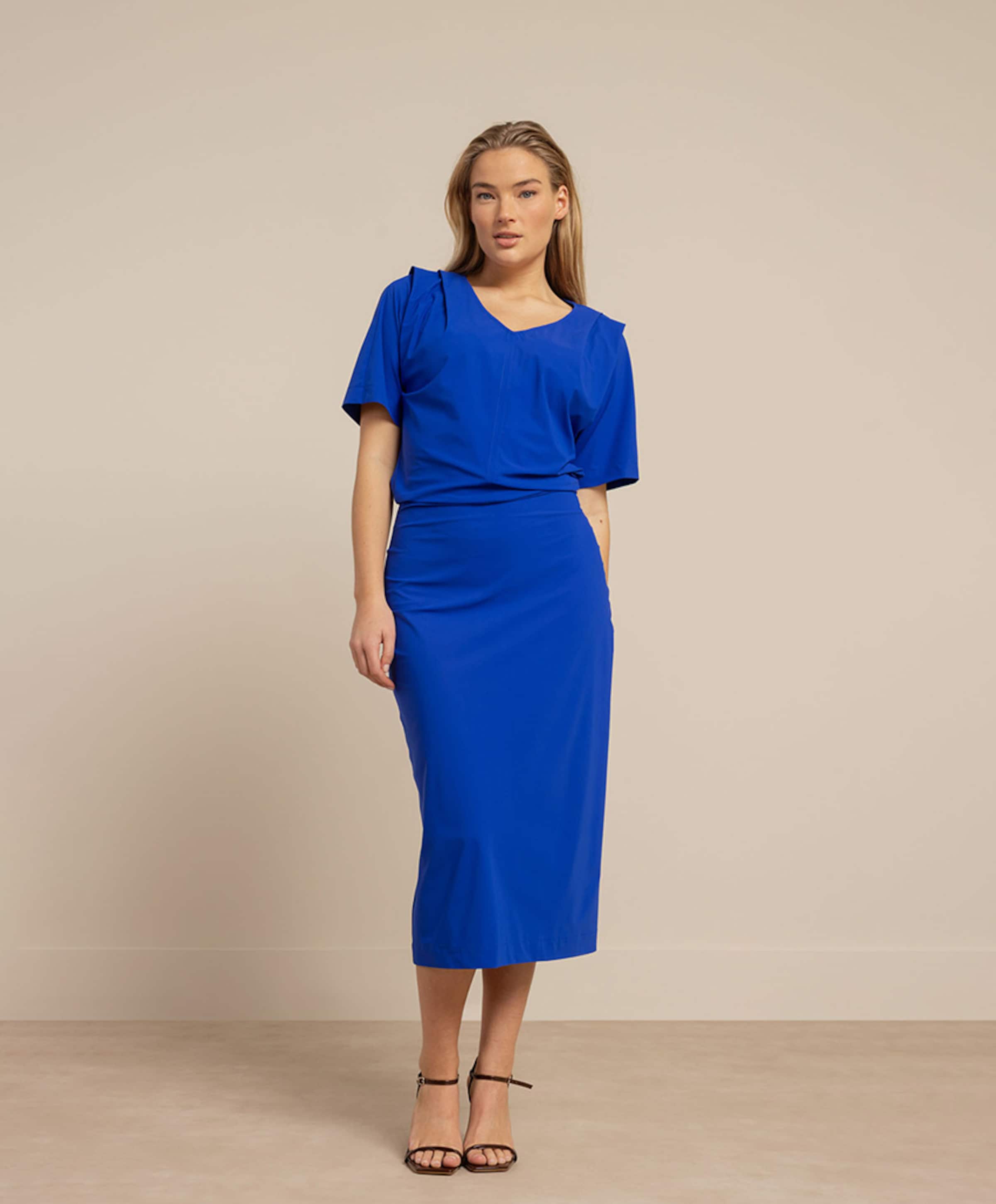 Studio Anneloes Dames jurk blauw