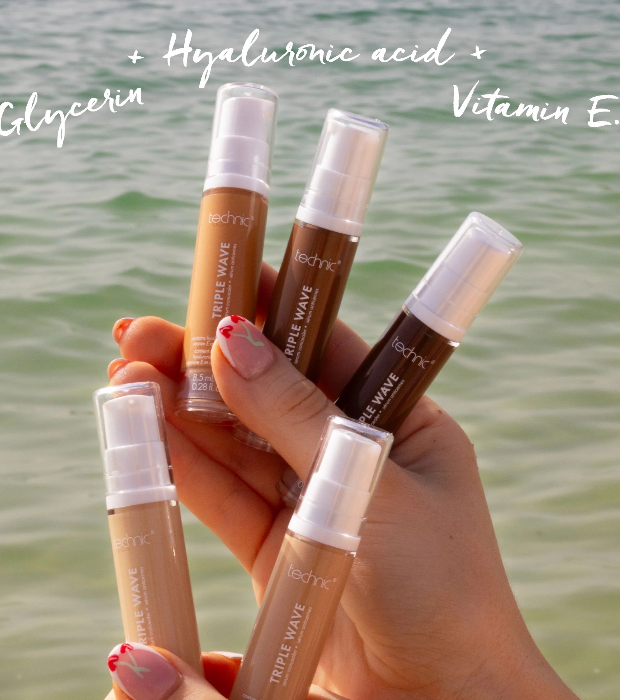 Technic Cosmetics - Corretivo Líquido Triple Wave - Fair