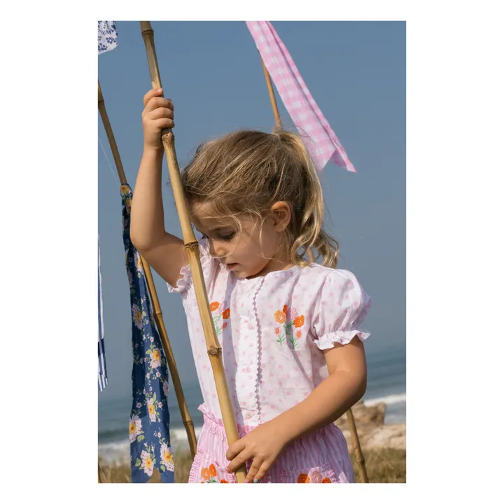 Kidsagogo Blouse Fernanda à Pois | Rose