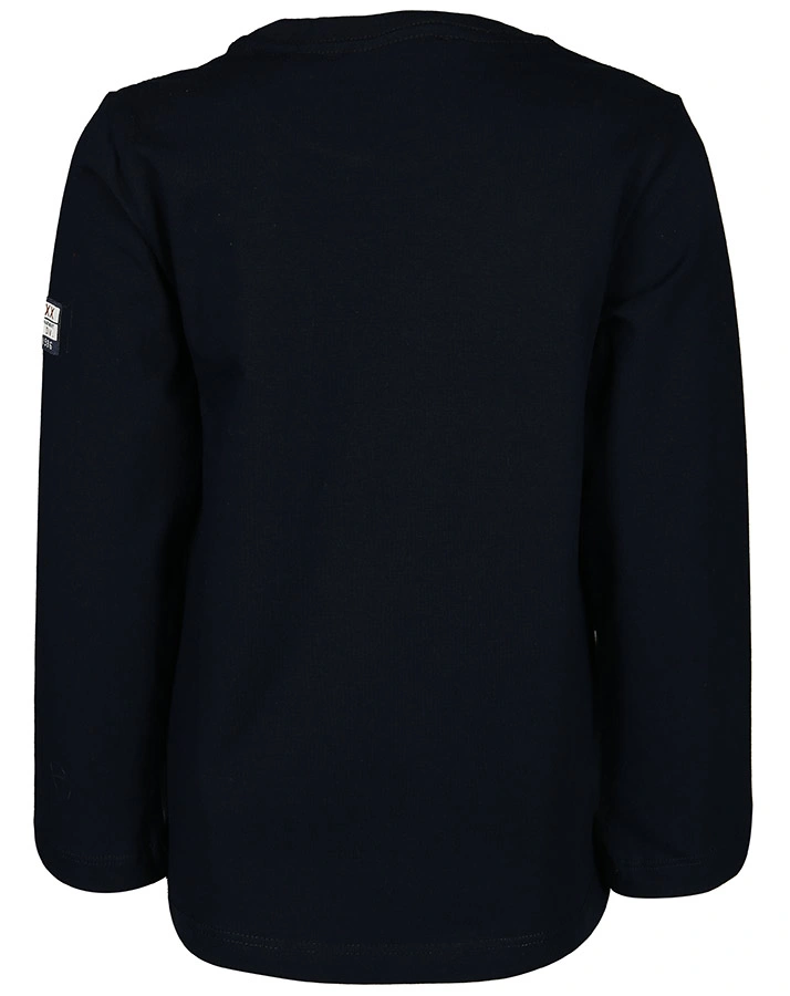 Langarmshirt BELOW ZERO in dunkelblau