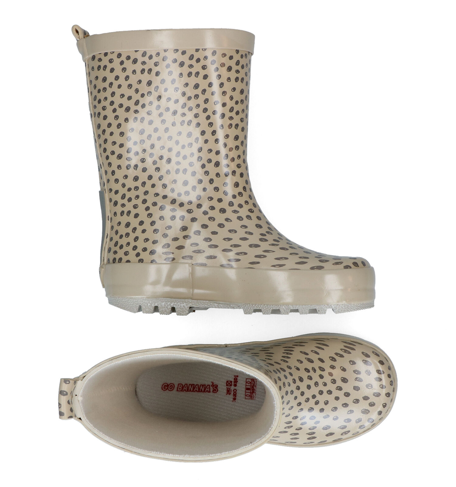 Regenlaarzen beige