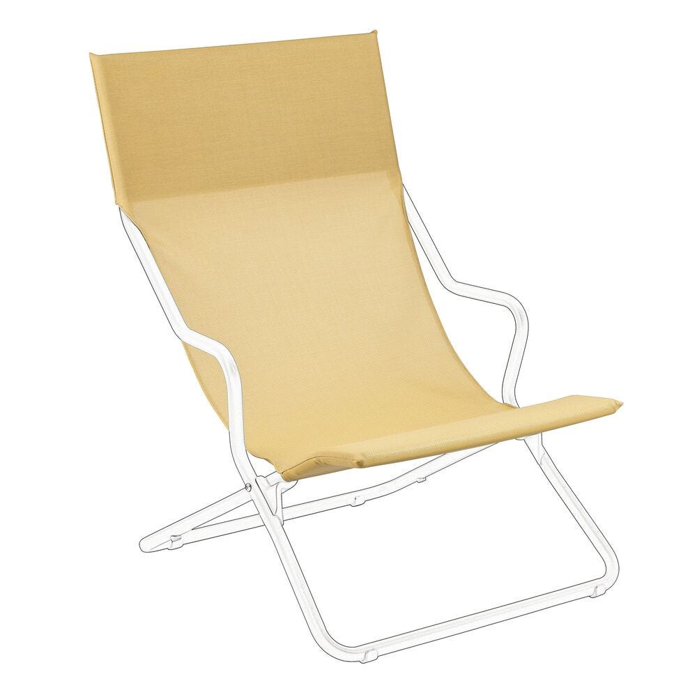 Lounger Ersatzbezug Horizon Batyline® Duo Gelb Safran