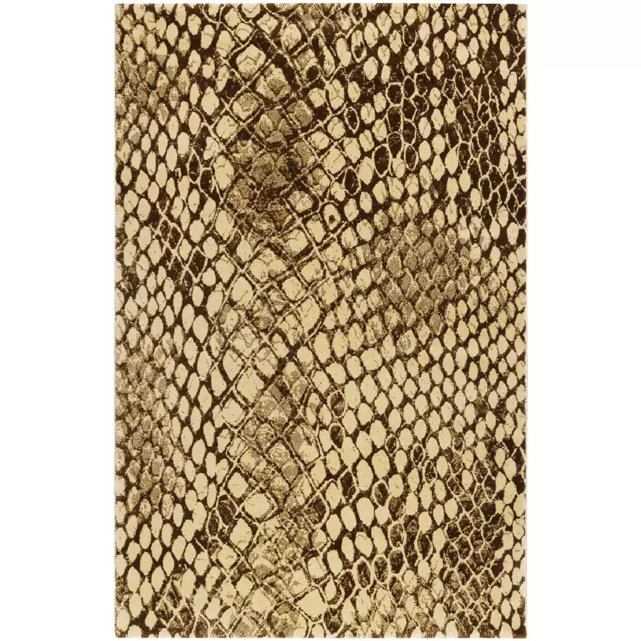 Wecon home Kurzflorteppich Snake beige