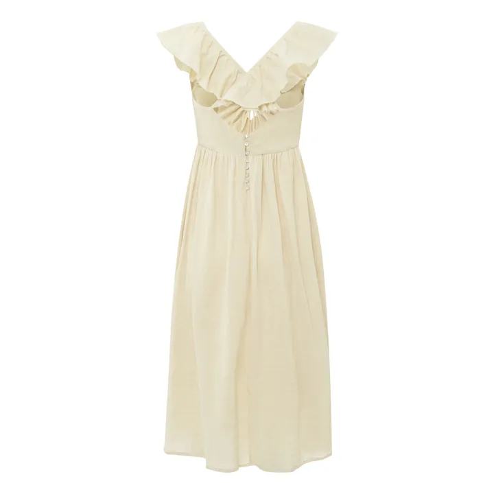 BELLEPIECE Robe Dylan Crépon de Coton | Sable