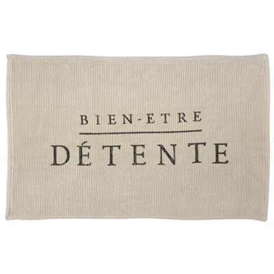 Tapis de bain bien-être et détente - 1500 g/m²
