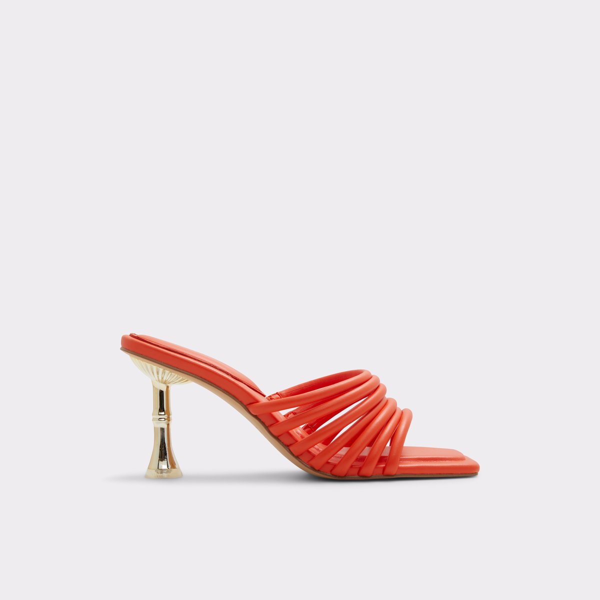 Harpa Bright Orange Women Strappy Sandals