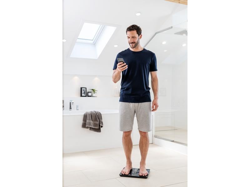 Beurer Körperanalysewaage BF 980 WIFI Blau Diagnosewaage