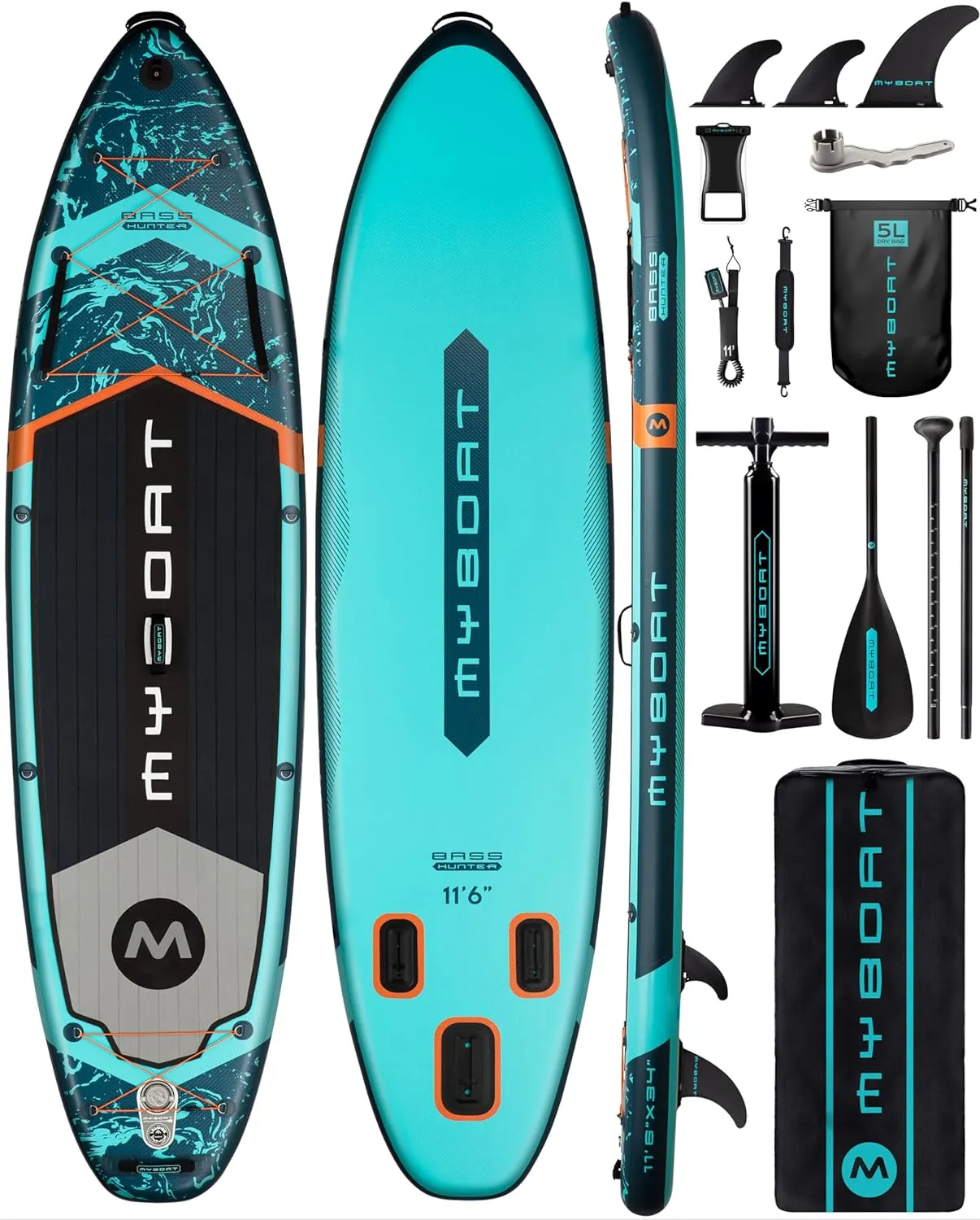 11'6346 Extra Wide Inflatable Paddle Board