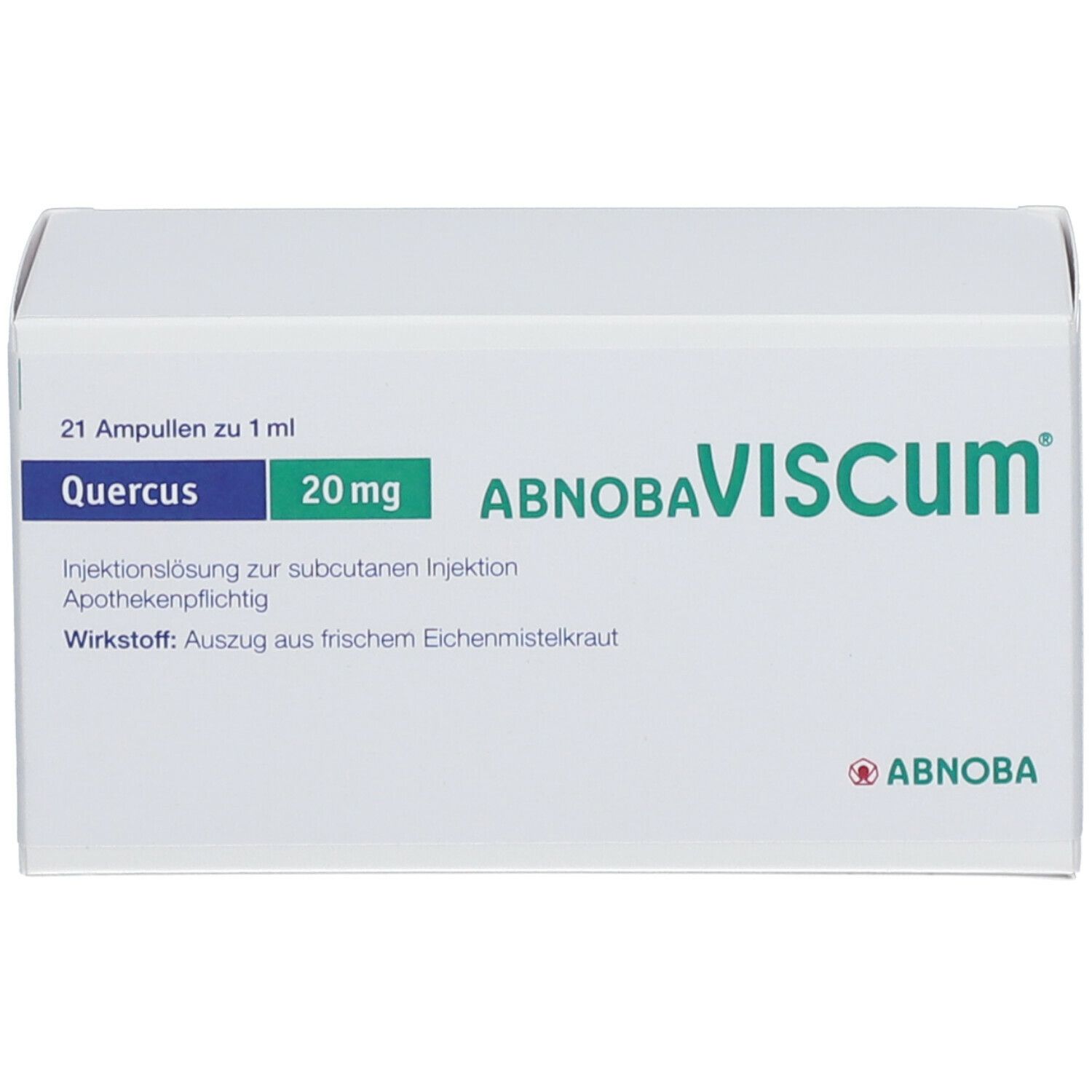 abnobaVISCUM® Quercus 20 mg Ampullen